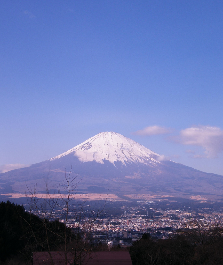 富士山的美景，讓人想要趕緊飛到日本去！