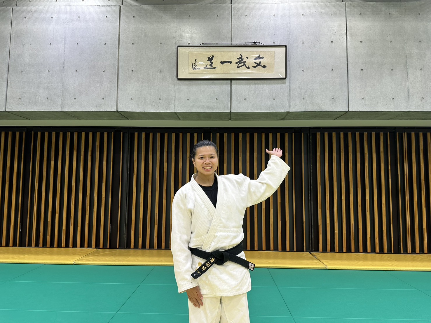 柔道與角力，讓黃翊婷遇見一群志同道合的朋友，大家互相陪伴、鼓勵，朝著相同的目標一起邁進。